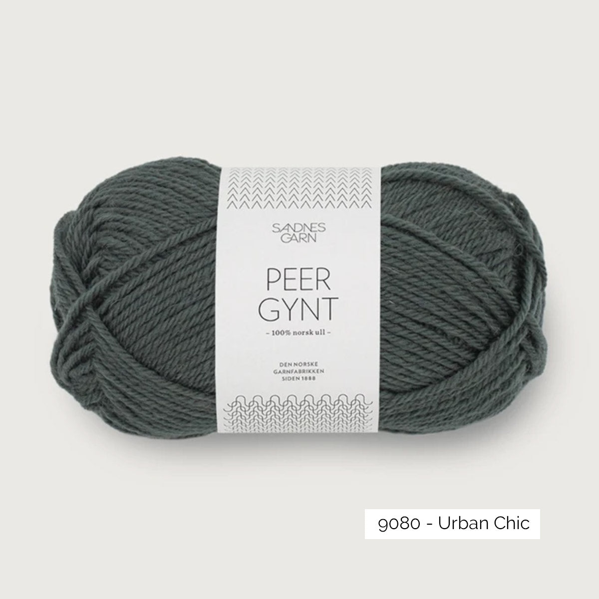 Pelote de laine norvégienne Peer Gynt de Sandnes Garn coloris 9080 Urban Chic