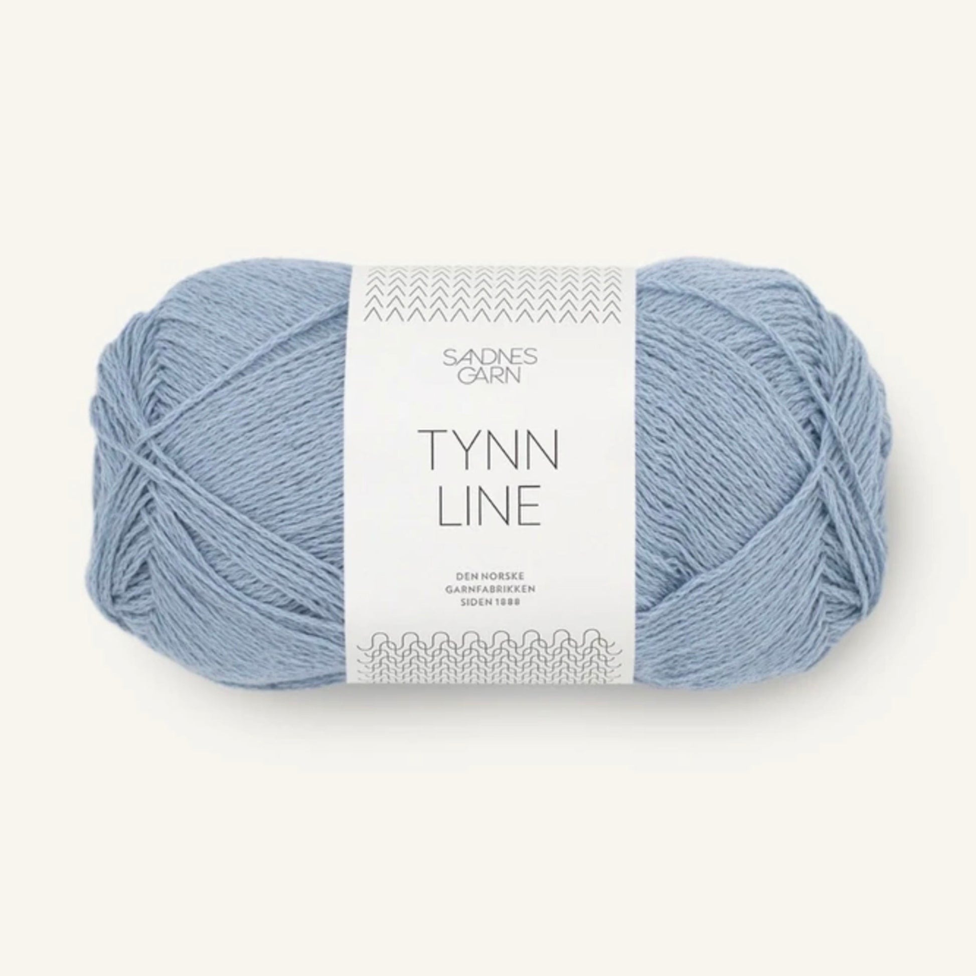 Pelote de Tynn Line de Sandnes Garn coloris 6032 Bla Hortensia