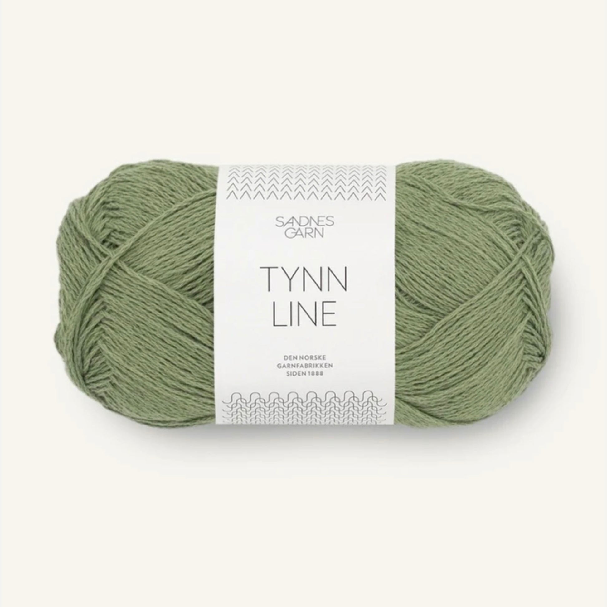 Pelote de Tynn Line de Sandnes Garn coloris 9062 Olivengronn