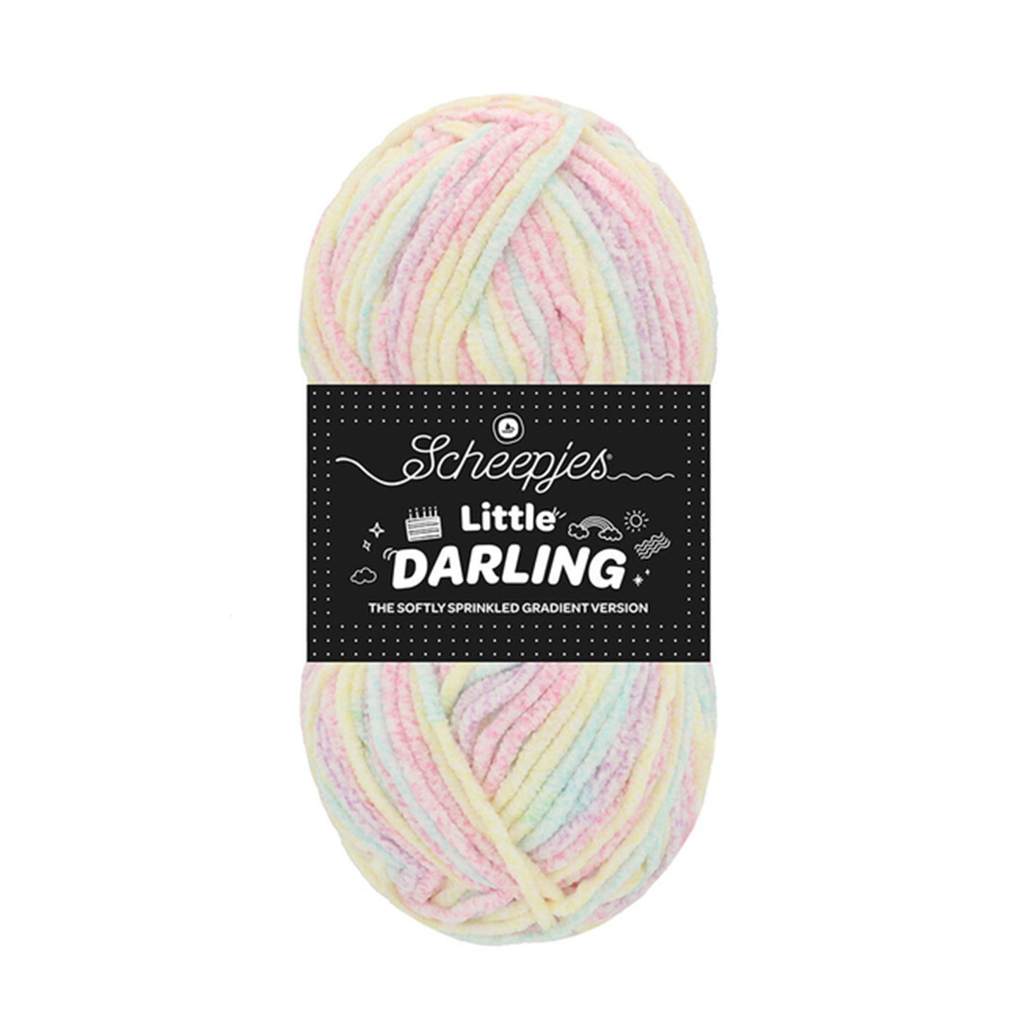 Little Darling 50 grammes Uni ou Sprinkled Gradient - Scheepjes (brouillon en cours)