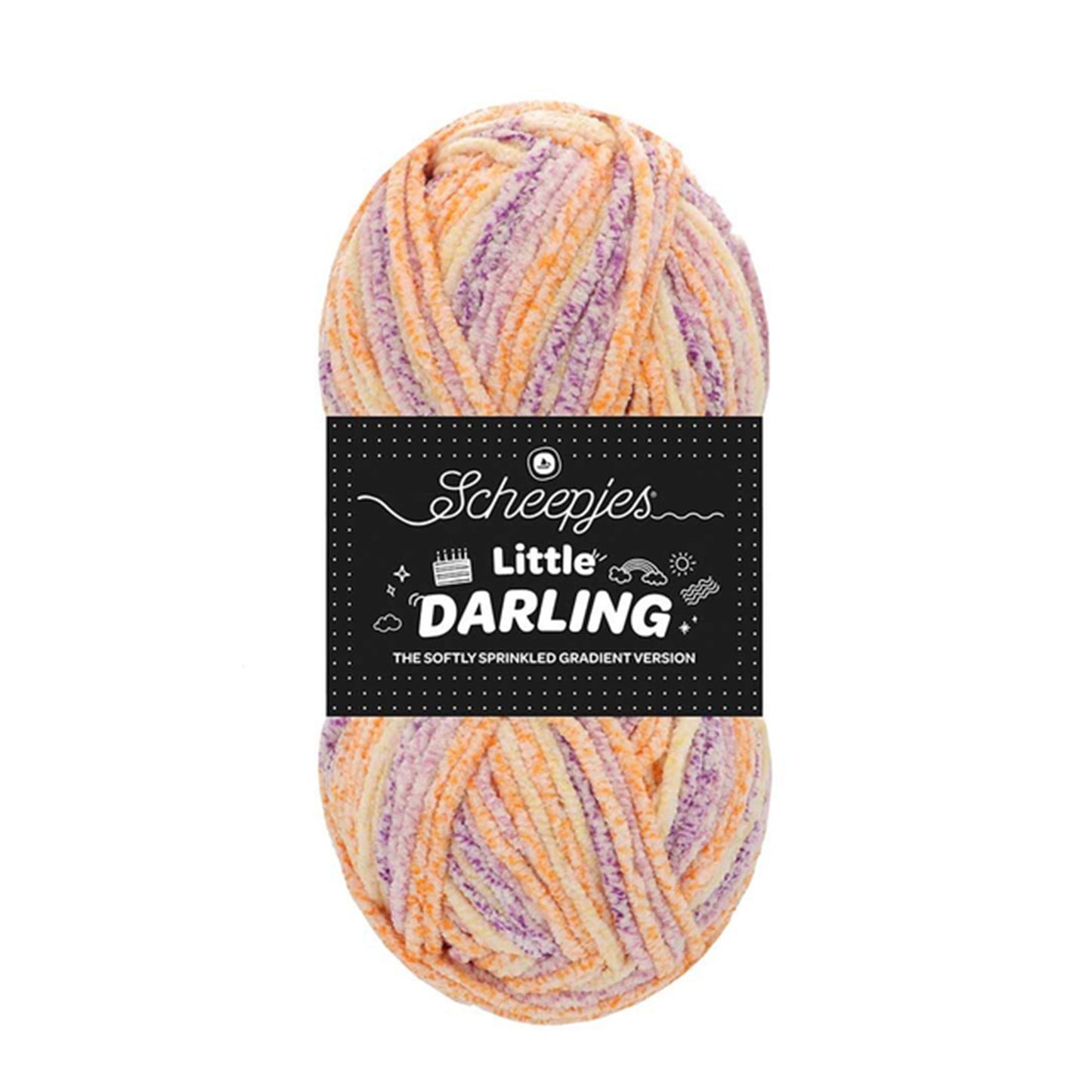 Little Darling 50 grammes Uni ou Sprinkled Gradient - Scheepjes (brouillon en cours)