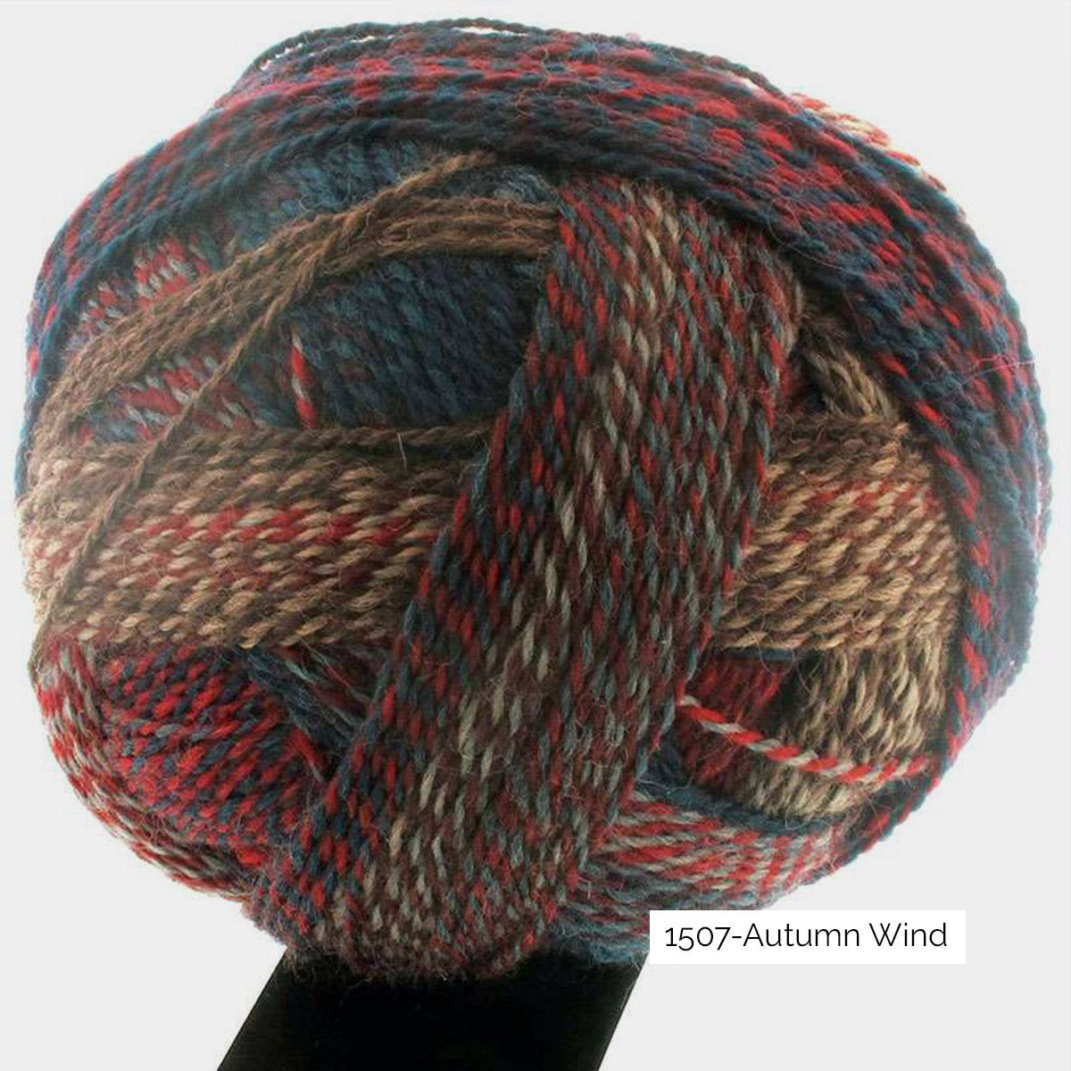 Pelote de laine à chaussettes autorayante multicolore Crazy Zauberball de Schoppel Wolle, coloris 1507 Autumn Wind