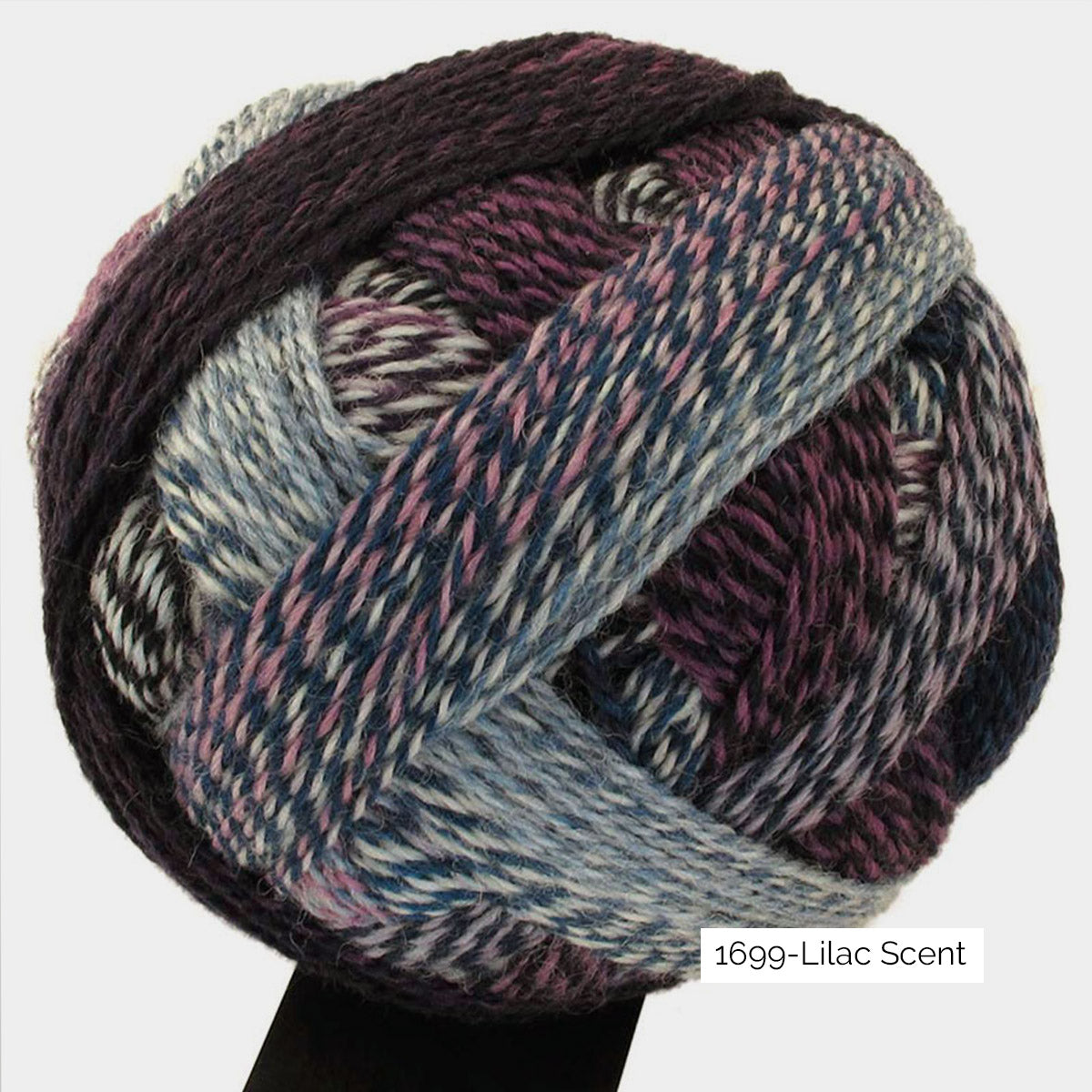 Pelote de laine à chaussettes autorayante multicolore Crazy Zauberball de Schoppel Wolle, coloris 1699 Lilac Scent