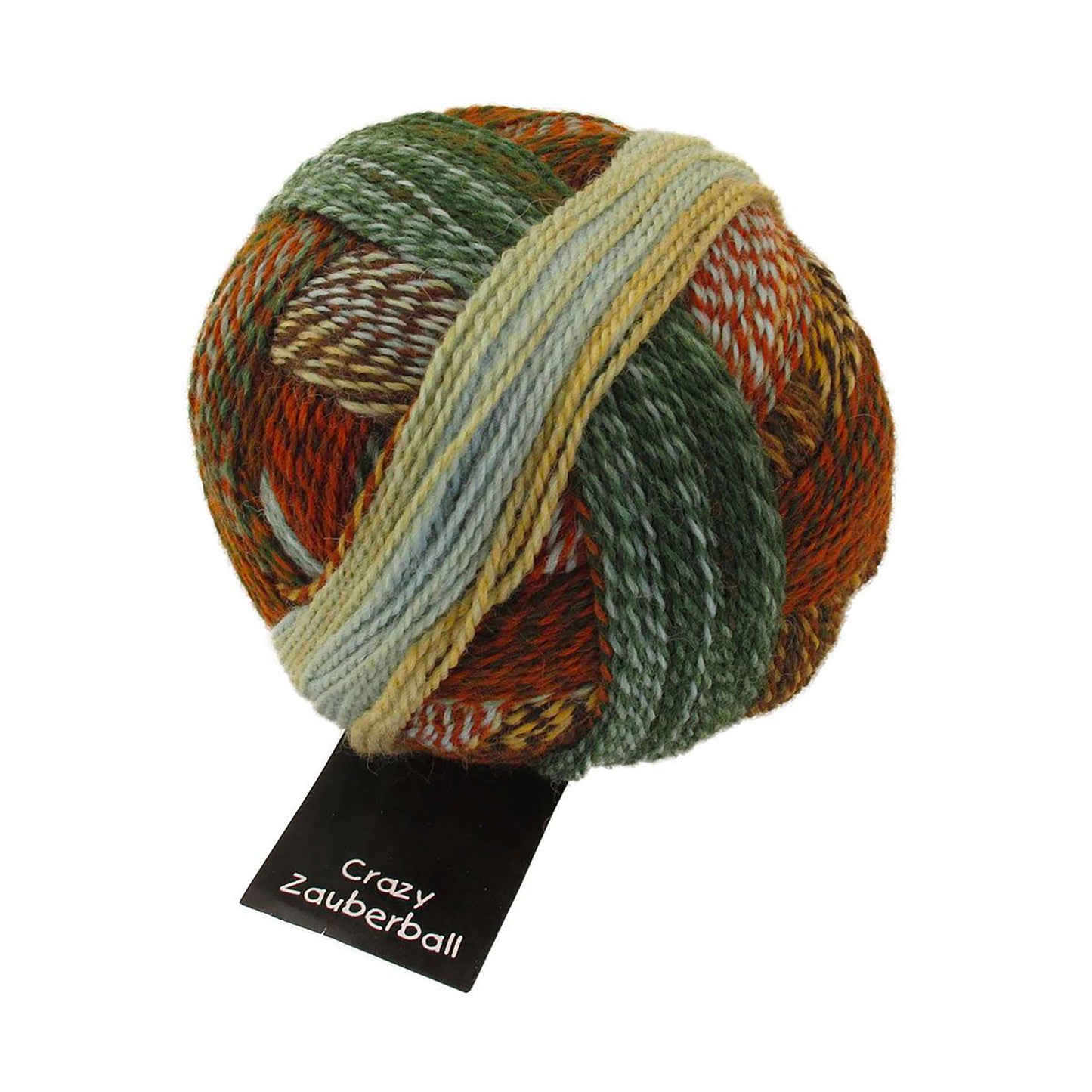 Pelote de Zauberball Crazy de Schoppel Wolle coloris 1660 Riverbed