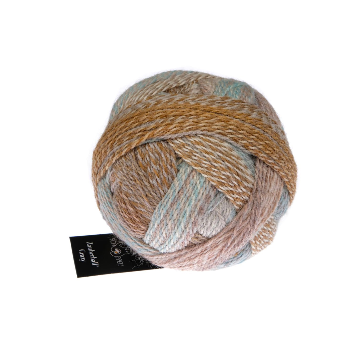 Pelote de Zauberball Crazy de Schoppel Wolle coloris 2690 Open Air Theatre