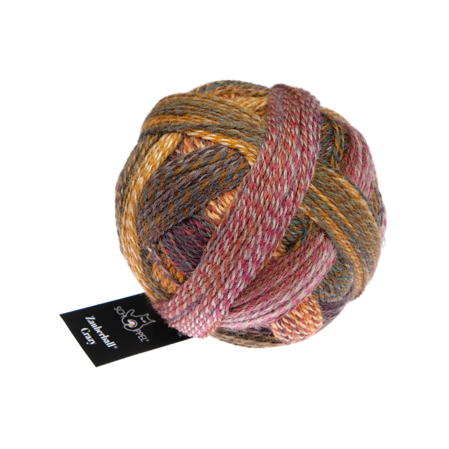 Pelote de Zauberball Crazy de Schoppel Wolle coloris 2692 Backlight