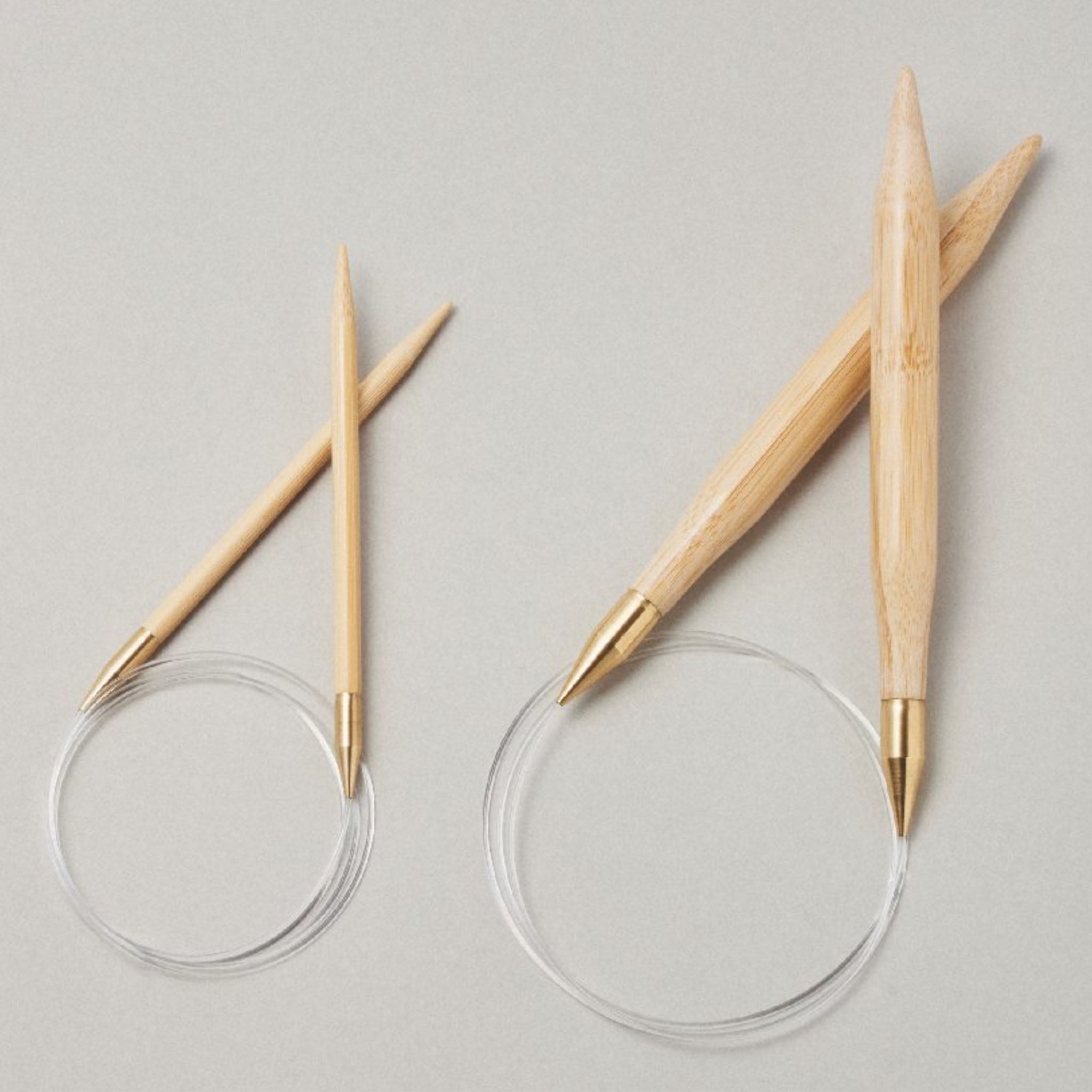 Aiguille à Tricoter Circulaire KnitPro En Bambou - Longueur 80 Cm, Diamètre 4 Mm, Pointes Fines, Câble Flexible