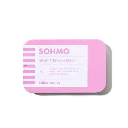 Marqueurs de mailles SOHMO, modèle Coeurs