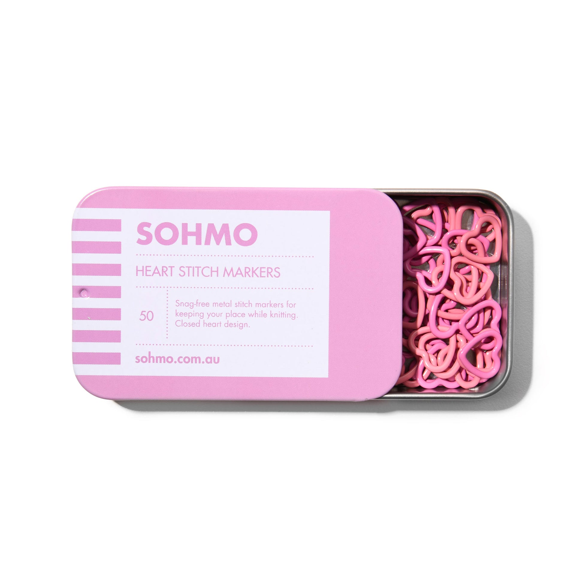 Marqueurs de mailles SOHMO, modèle Coeurs