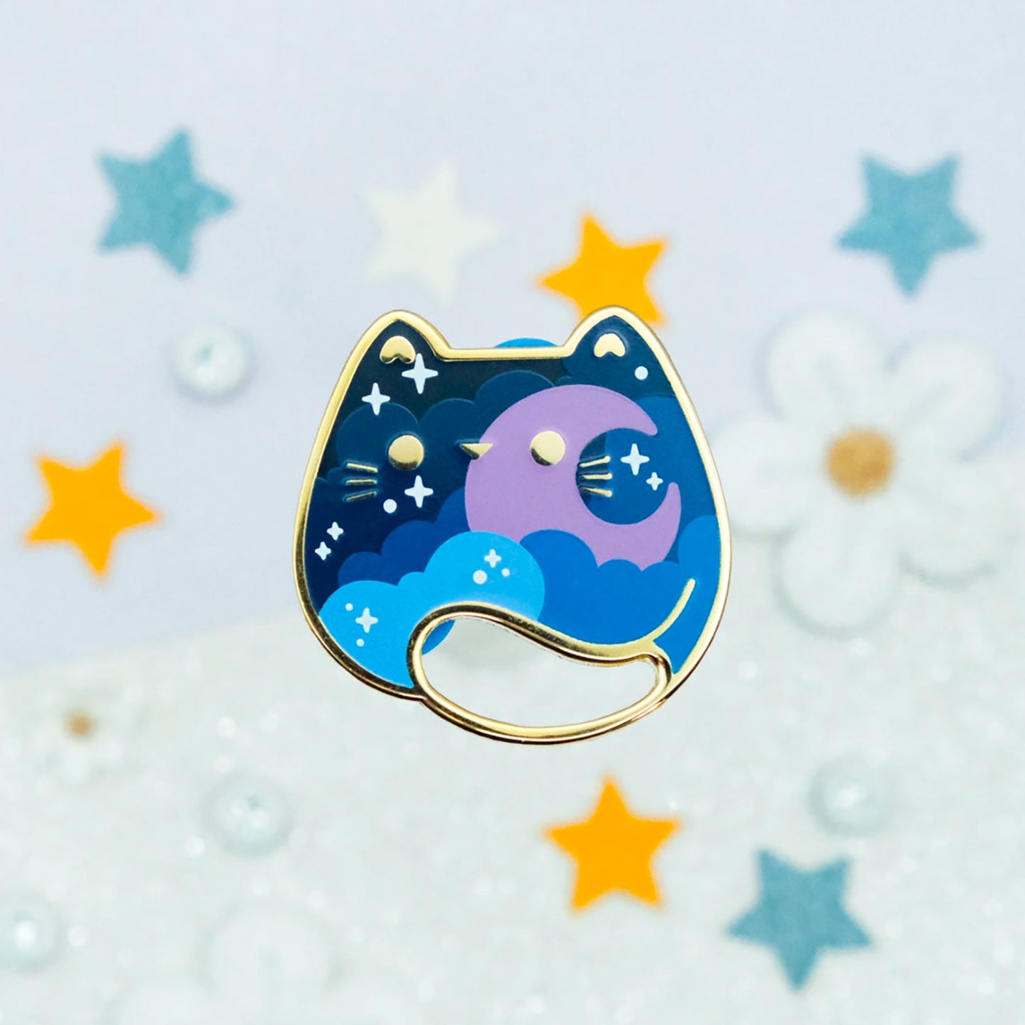 Pin's Keeper Holder de Sparkles in the Wild modèle Ciel Nocturne