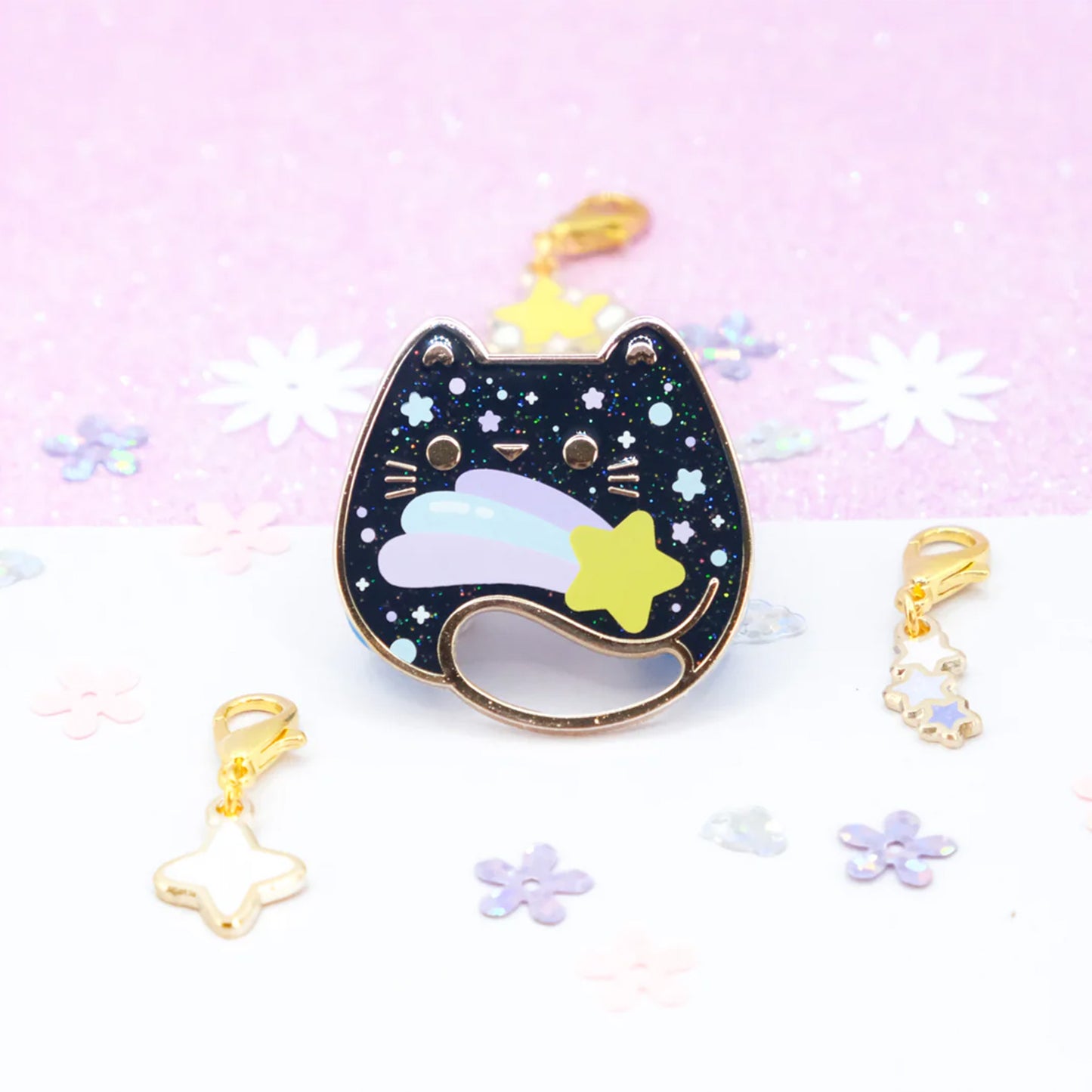 Pin's Keeper Holder de Sparkles in the Wild modèle Etoile Filante