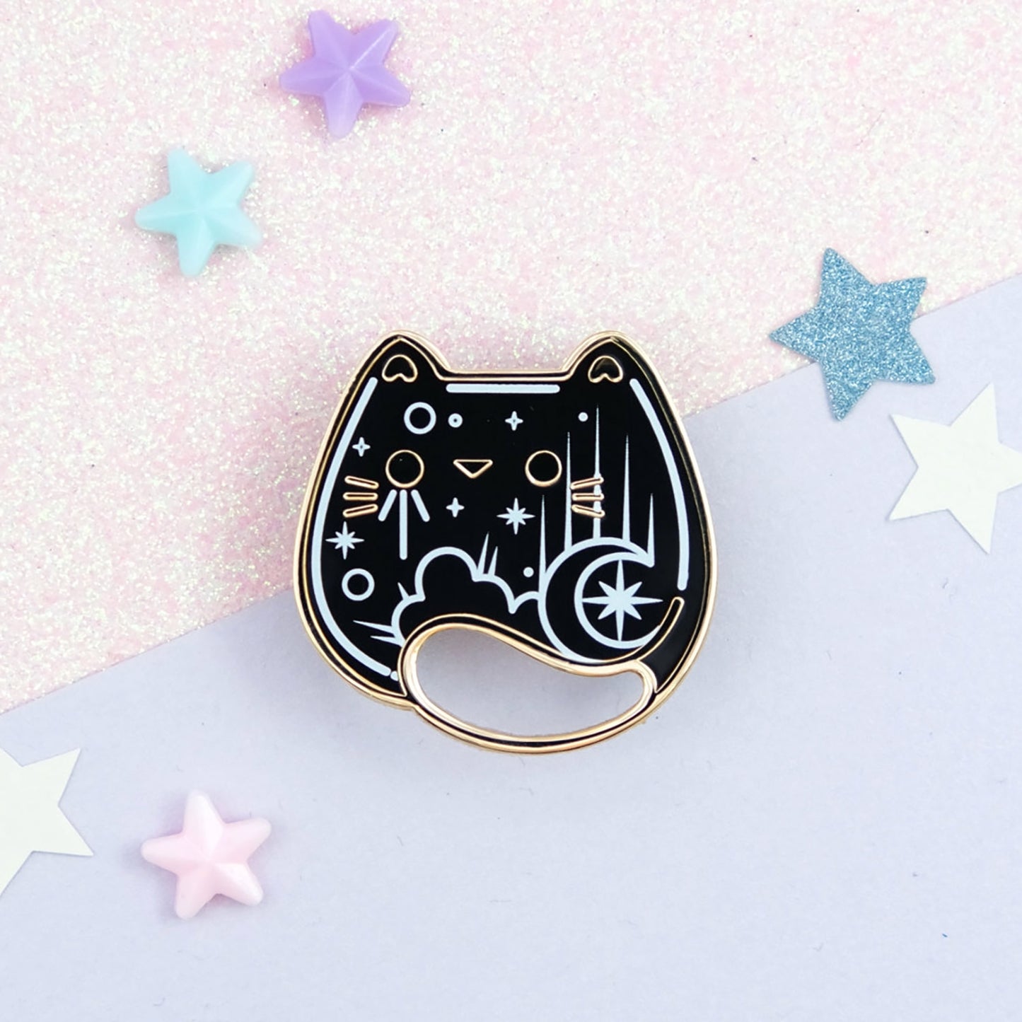 Pin's Keeper Holder de Sparkles in the Wild modèle Tarot (Noir)