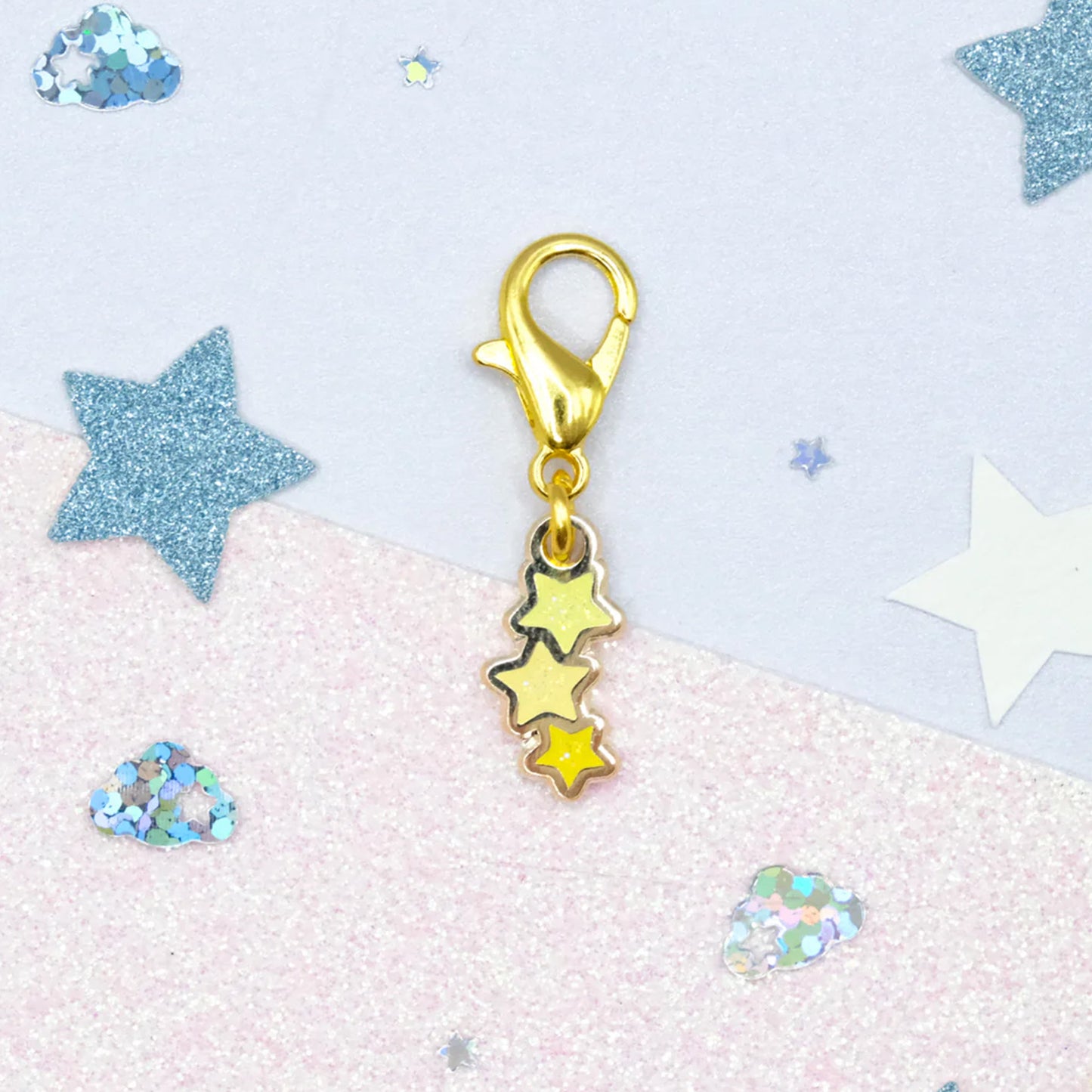Marqueur amovible (Progress Keeper) de Sparkles in the Wild modèle Trio d'Etoiles Jaune