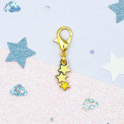 Marqueur amovible (Progress Keeper) de Sparkles in the Wild modèle Trio d'Etoiles Jaune