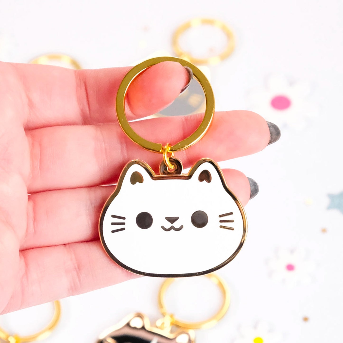 Porte-Clés Chat - Sparkles in the Wild