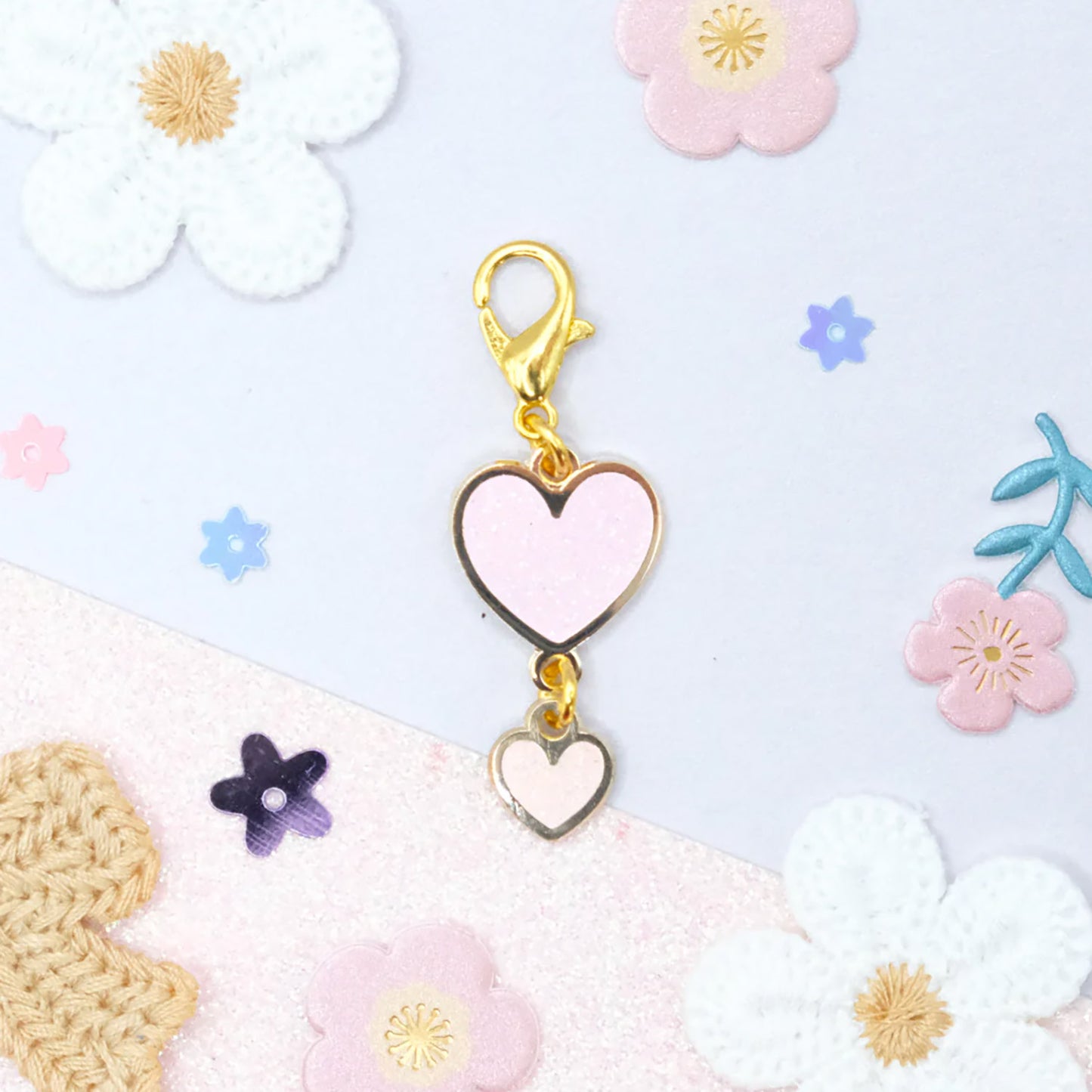Marqueur amovible (Progress Keeper) de Sparkles in the Wild modèle Duo de Coeurs