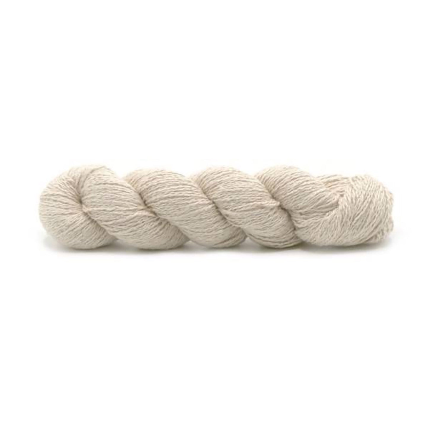Echeveau de bourette de soie de Spun Silk Yarns, coloris 110 Light Beige