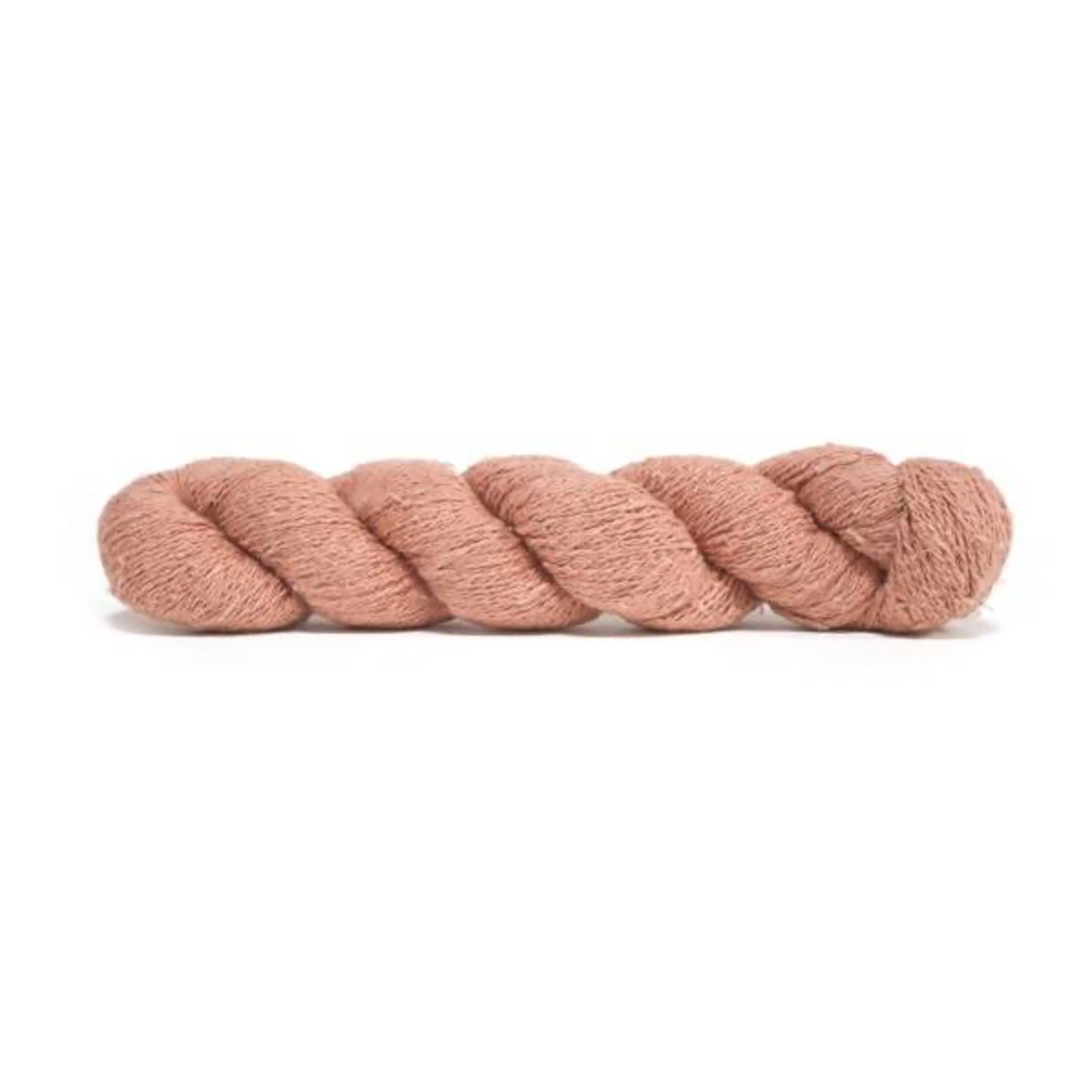 Echeveau de bourette de soie de Spun Silk Yarns, coloris 113 Sweet Tea