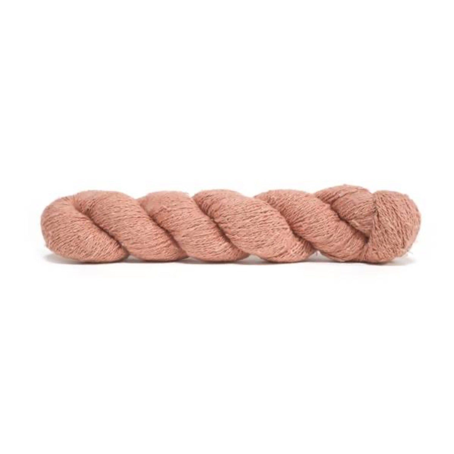 Echeveau de bourette de soie de Spun Silk Yarns, coloris 113 Sweet Tea