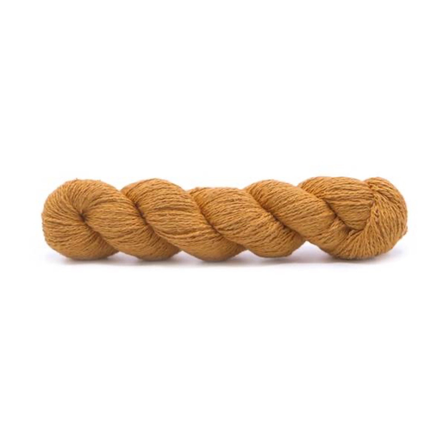 Echeveau de bourette de soie de Spun Silk Yarns, coloris 121 Coppersmith