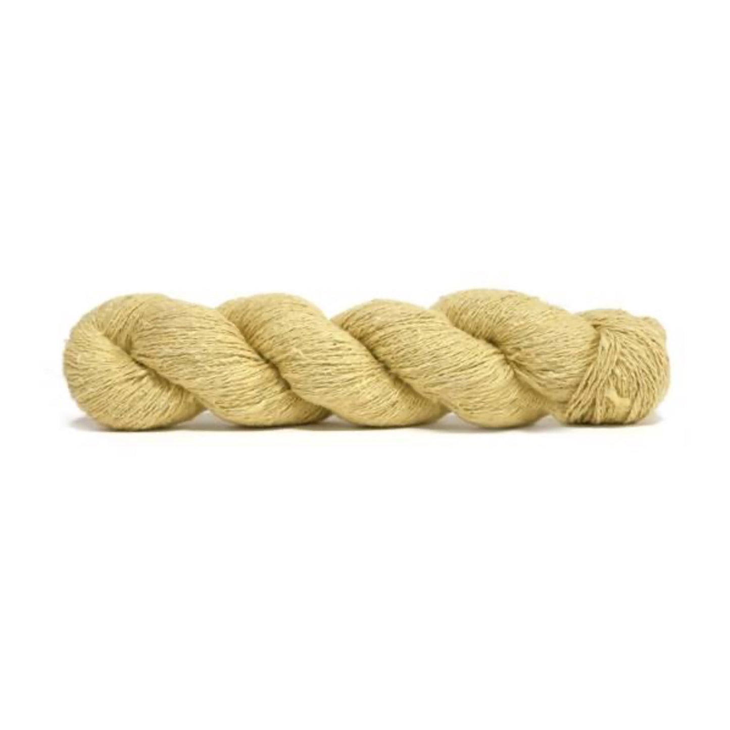 Echeveau de bourette de soie de Spun Silk Yarns, coloris 136 Quince