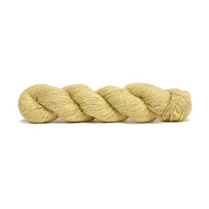 Echeveau de bourette de soie de Spun Silk Yarns, coloris 136 Quince
