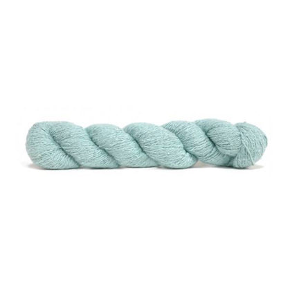 Echeveau de bourette de soie de Spun Silk Yarns, coloris 137 Biscay