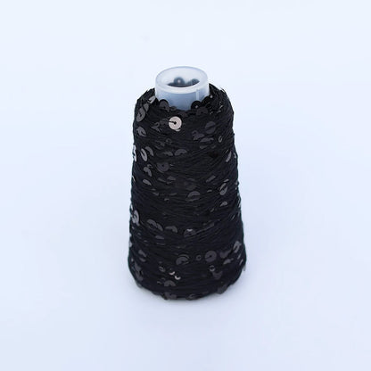 Cone de Sequins de Sysleriget, coloris 06 Black (Sort)