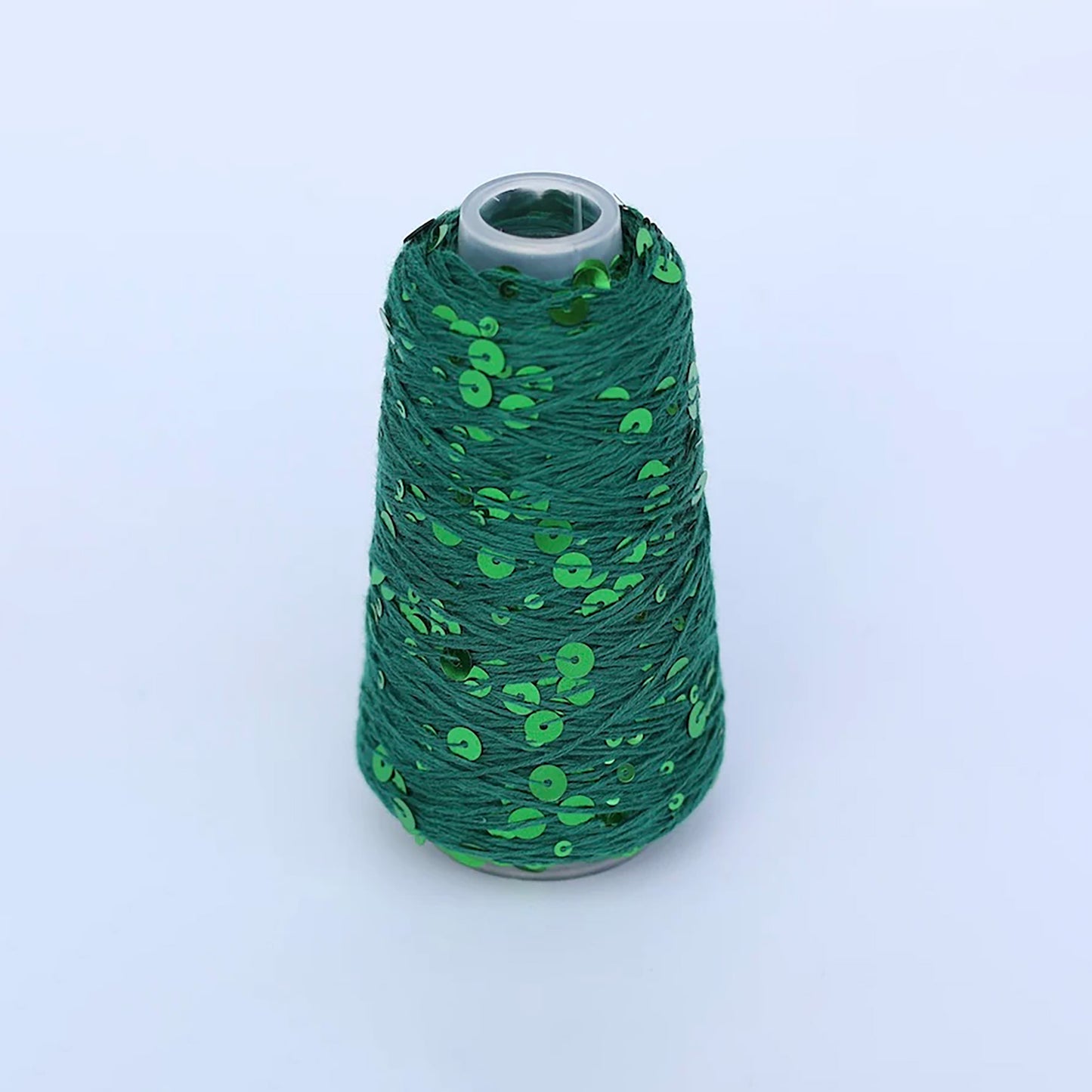 Cone de Sequins de Sysleriget, coloris 102 Green (Grøn)
