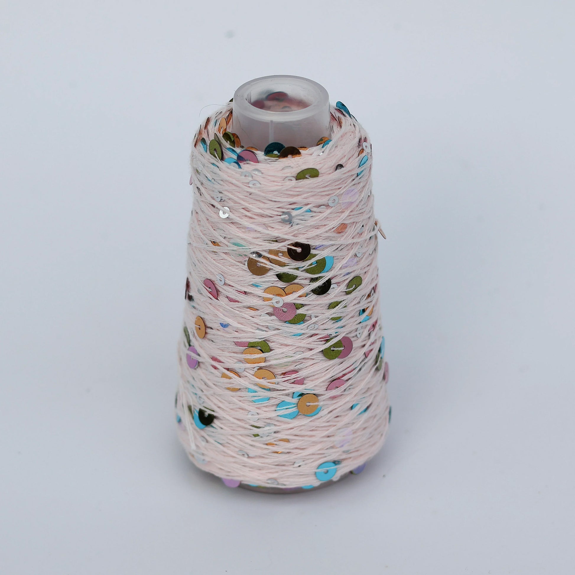 Cone de Sequins de Sysleriget, coloris 92 Multicolor Pink (Multirosa)