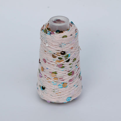 Cone de Sequins de Sysleriget, coloris 92 Multicolor Pink (Multirosa)