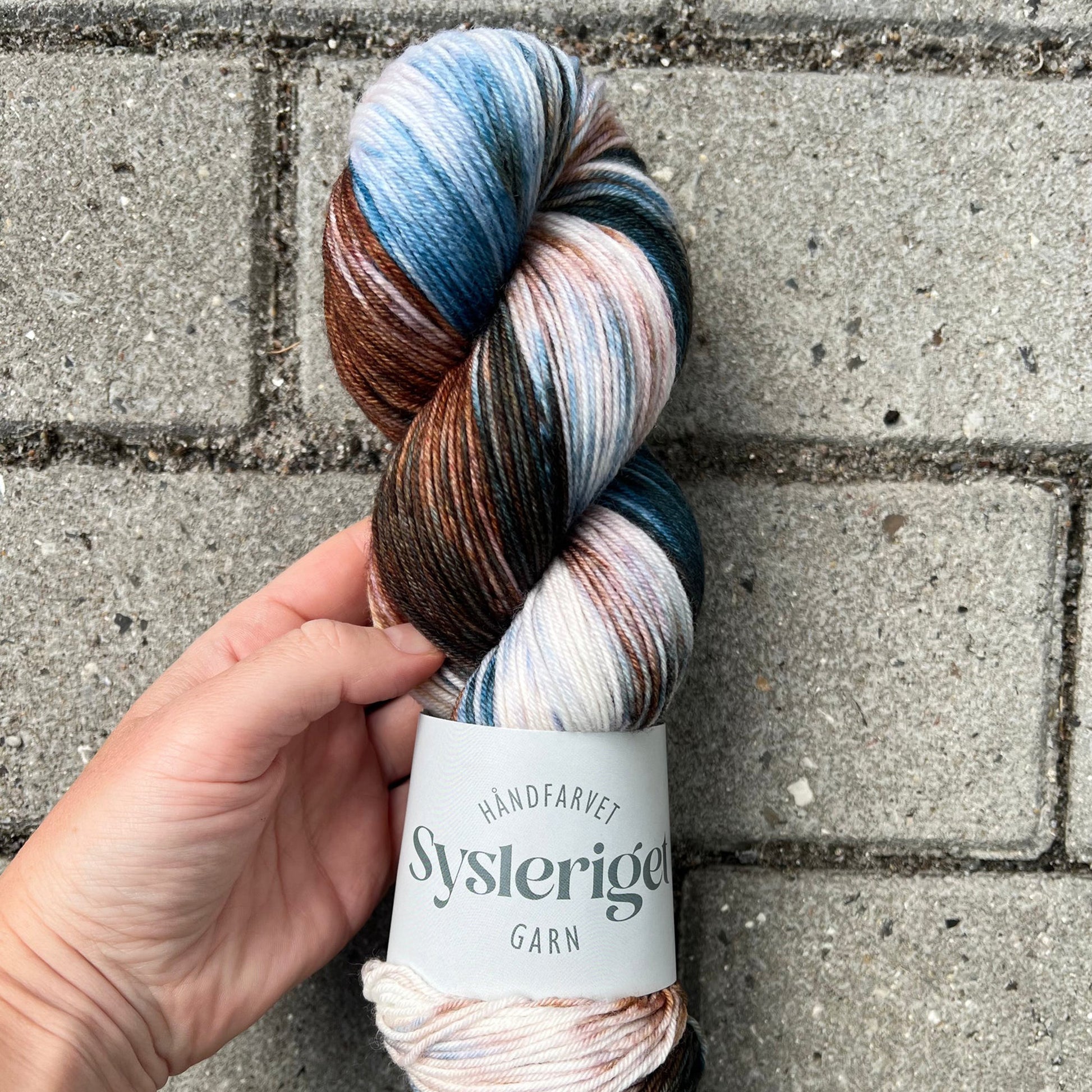 Echeveau de Sock de Sysleriget, coloris Twilight in the Woods