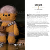 Chewie, exemple de modèle de personnage à tricoter inclus dans le livre Star Wars, Tricoter la Galaxie de Tanis Gray