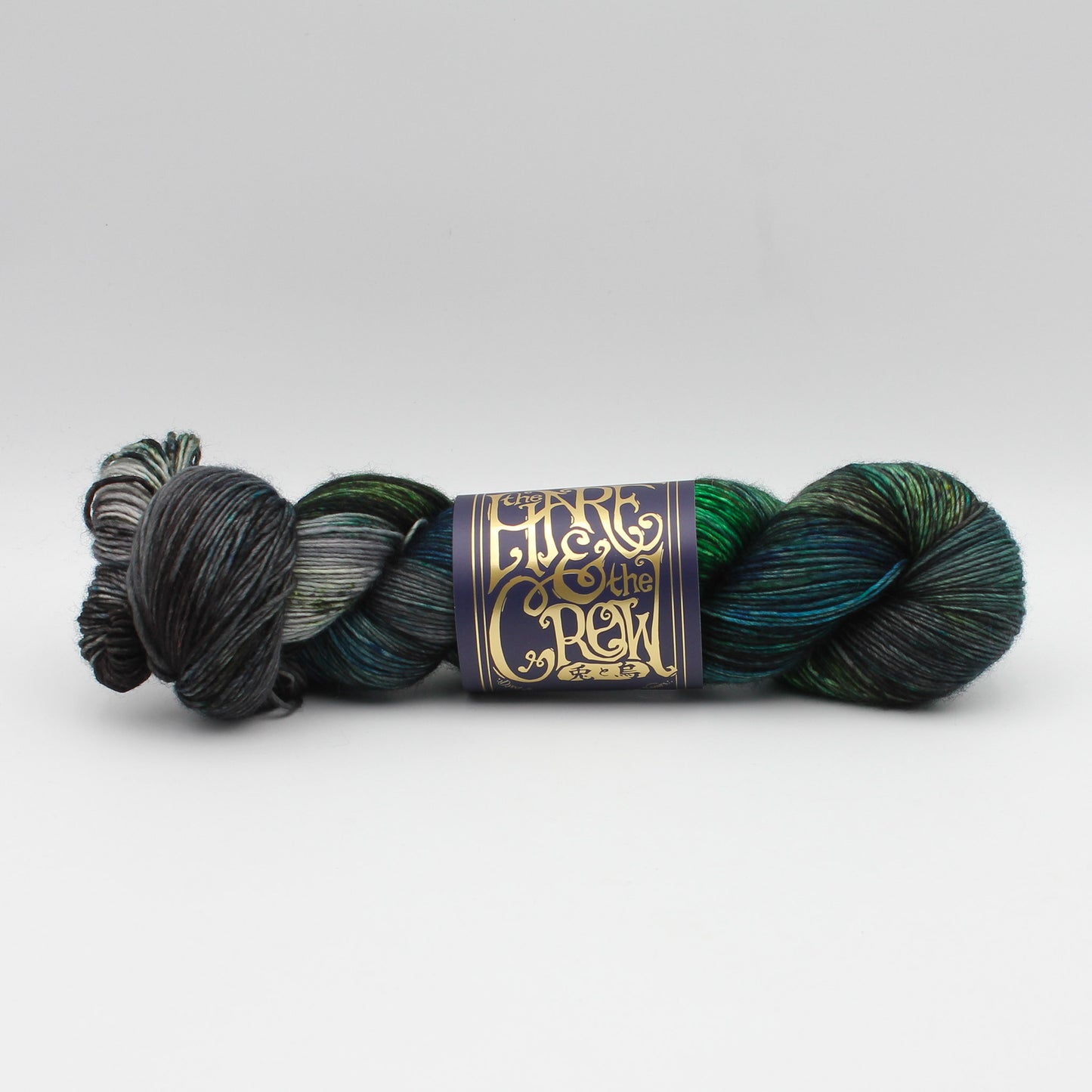 Echeveau de Kakebuton (merino single) de The Hare & The Crow, coloris Nightwatch