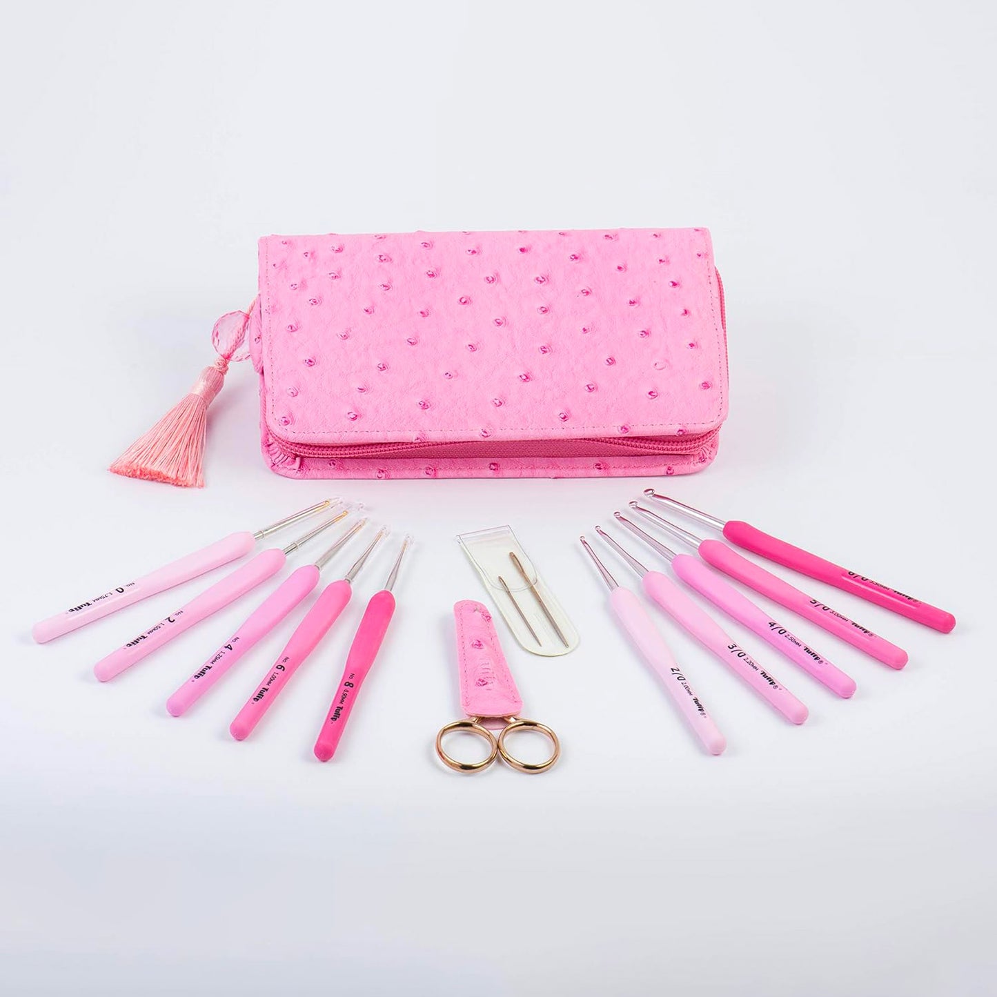 Kits de Crochets Etimo Rose ou Gris - Tulip