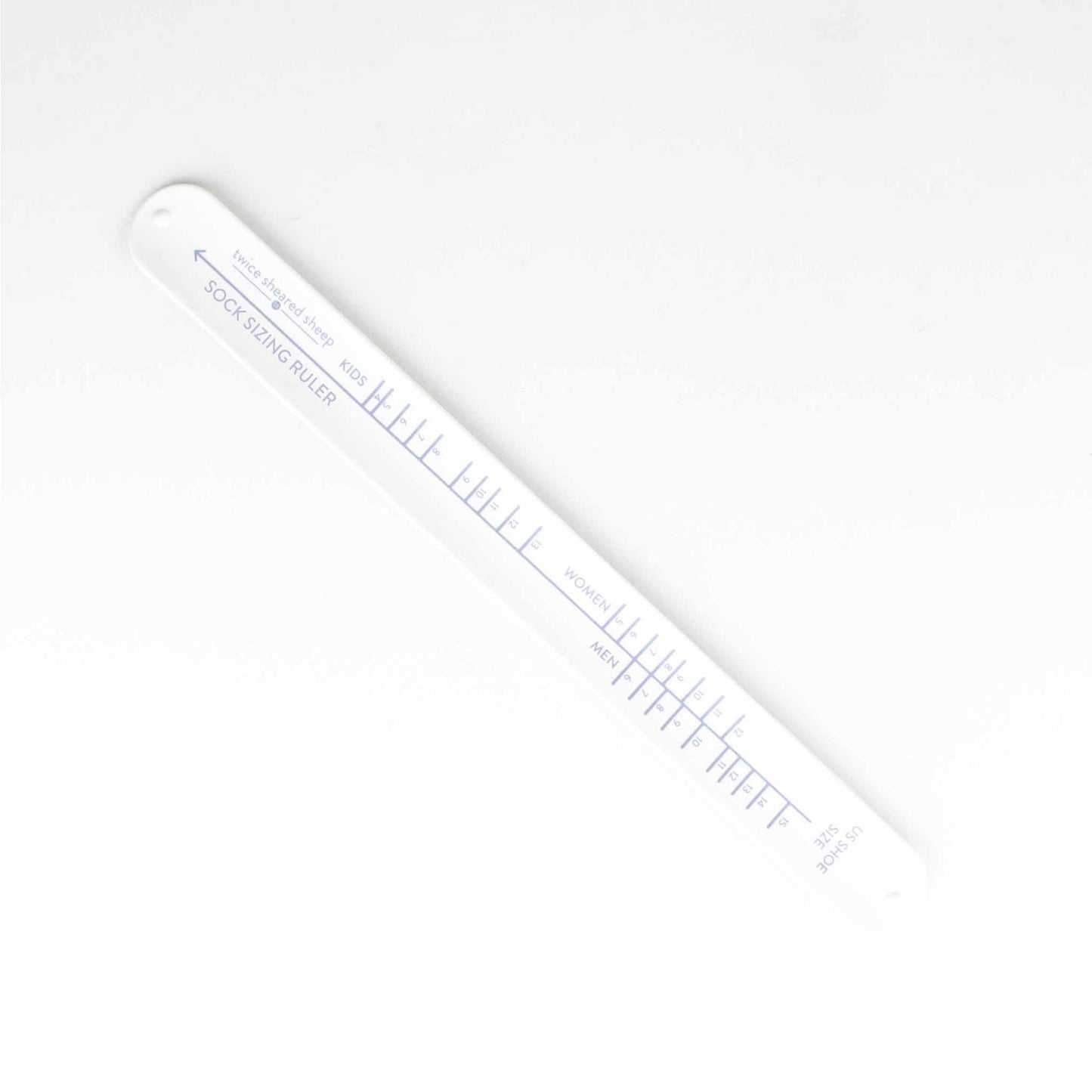 Sock Ruler Flexible - Twice Sheared Sheep