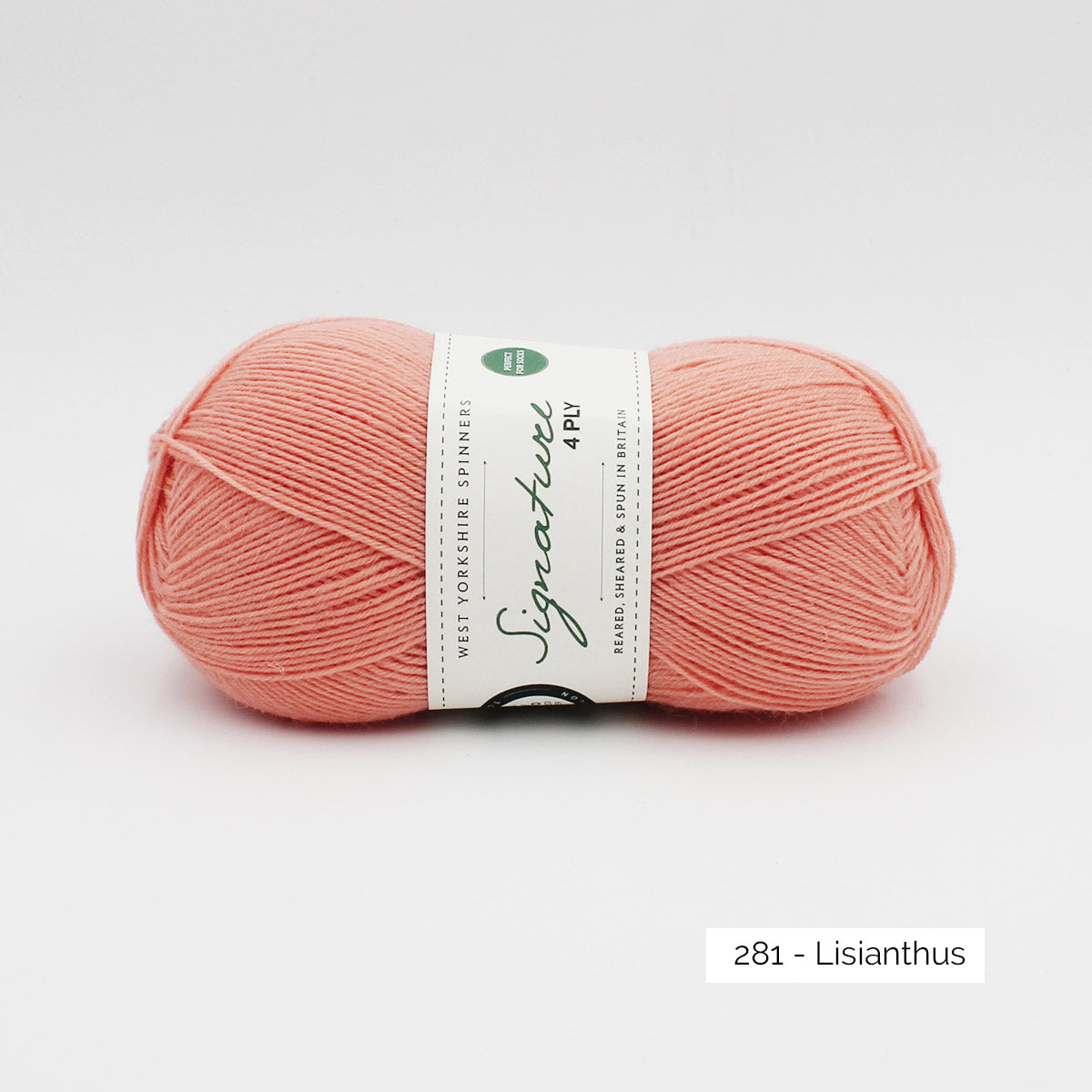 Pelote de Signature 4ply de West Yorkshire Spinners (WYS) coloris 281 Lisianthus