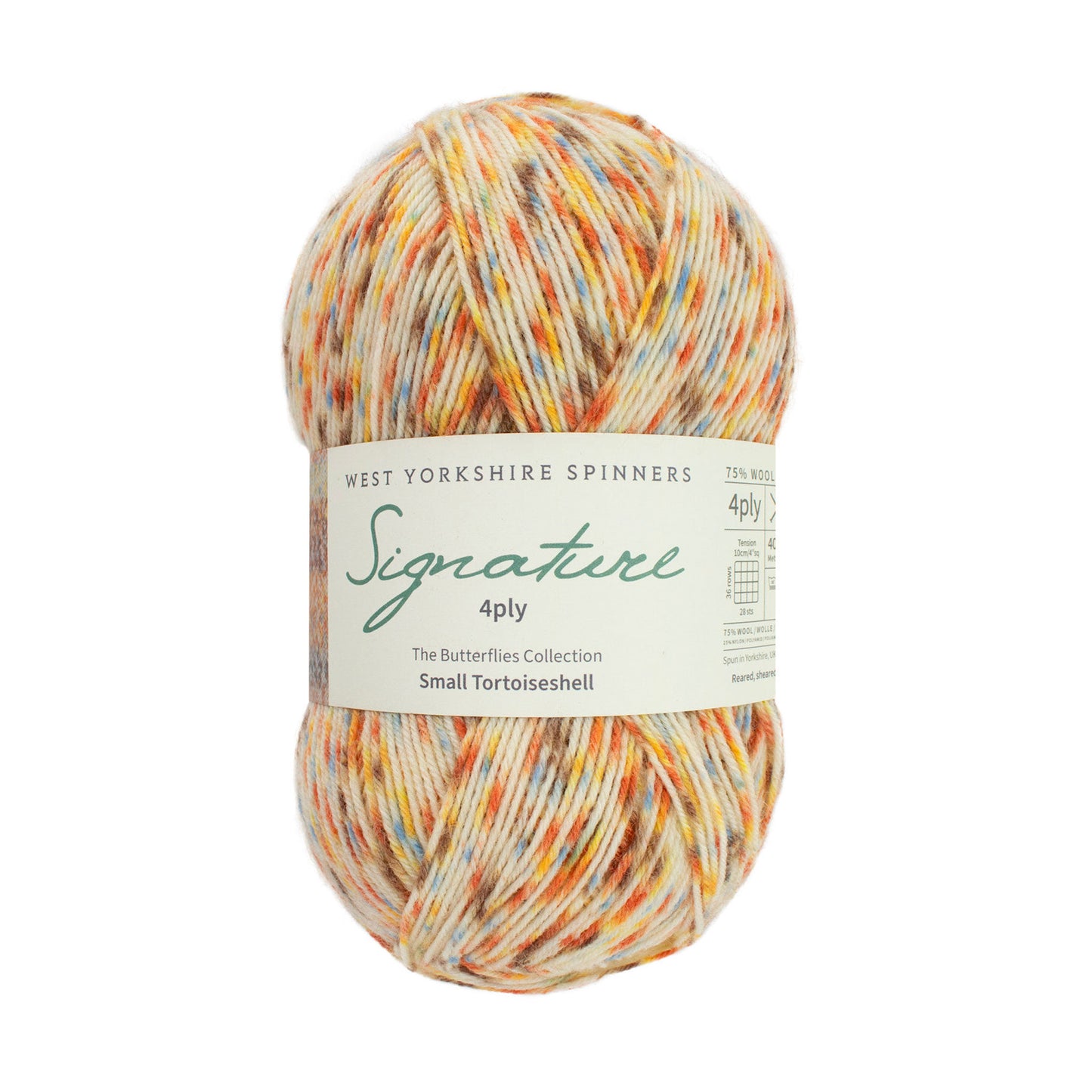 Signature 4ply de West Yorkshire Spinners (WYS) coloris 1243 Small Tortoiseshell